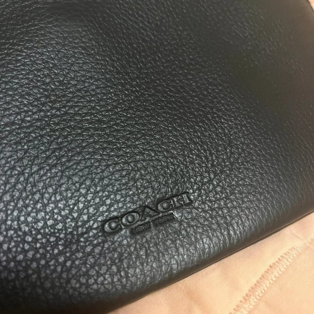 Coach full grain pebbled leather Tablet Sleeve